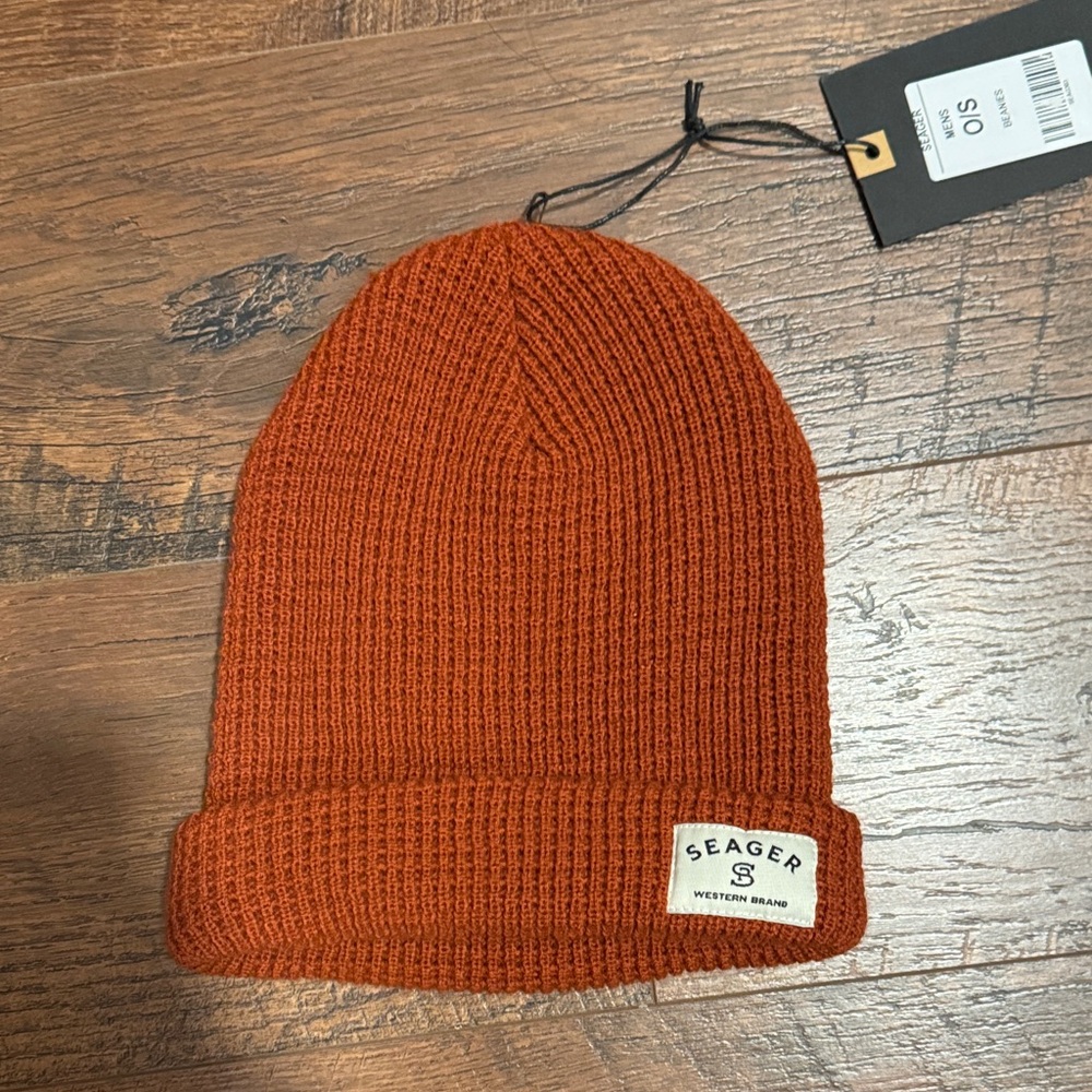 Seager Men's Rust Beanie